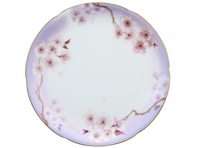 花見桜 19cmケーキ皿