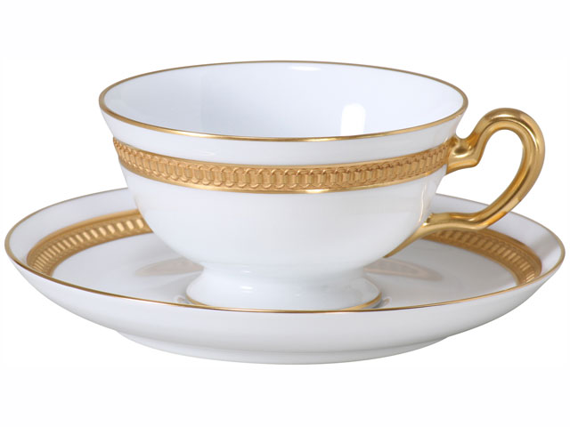 クラウン（エンボス） カップ&ソーサー