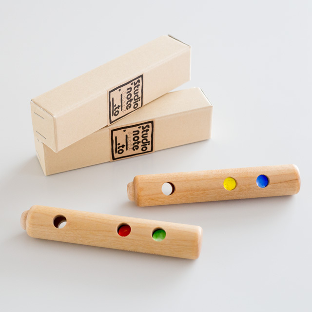 スタジオノート ふえもど木 笛おもちゃ｜木のおもちゃ おもちゃの森sapporo
