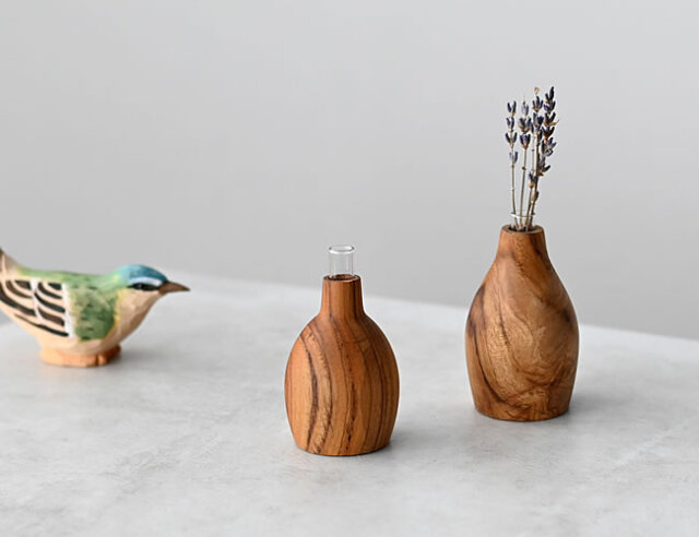WOOD フラワーベース プランプ | ゼネラルストア オルネ