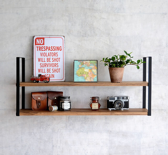 Able シェルフブラケット ワイド 2段 | ゼネラルストア オルネ