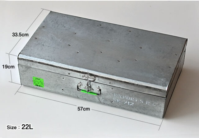 PUEBCO スチールトランク | ゼネラルストア オルネ