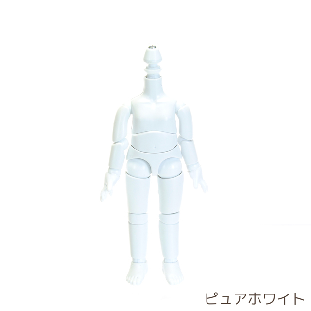 11BD-D01PW】11cmオビツボディ ピュアホワイト OBITSU SHOP