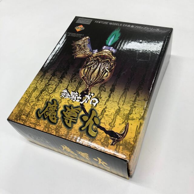 【新品、未使用】GARO 牙狼　魔導火　黄金騎士ガロ 数量限定入荷】EX合金 牙狼<GARO> 黄金騎士ガロ 魔導火 金色ver. A-SLOT