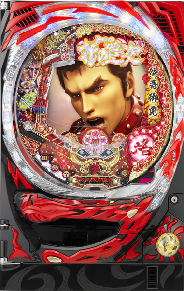 ニューギン CR花の慶次～焔N－KX 甘デジ 中古パチンコ実機 [枠名：轟