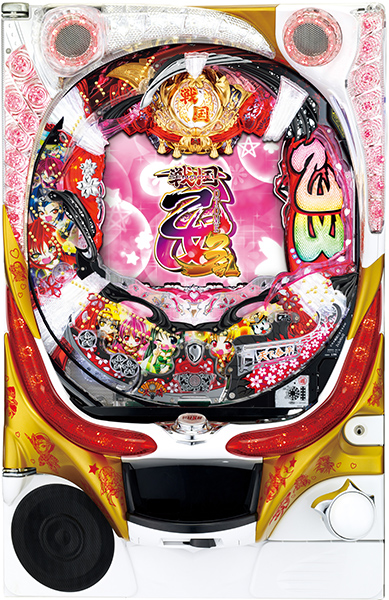 平和 CRA戦国乙女3 9AW1 枠色不問 中古パチンコ実機 [枠名：ルピナス