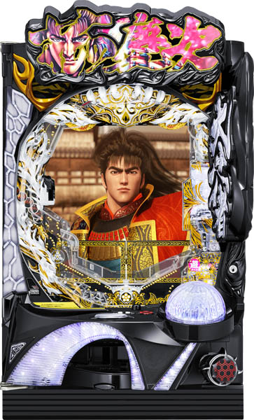 ニューギン PA花の慶次～裂 99ver. 中古パチンコ実機 [枠名：黒船 花の