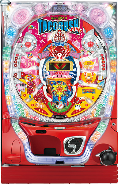 アムテックス CRタコラッシュミニS2 中古パチンコ実機 [枠名：ルピナス