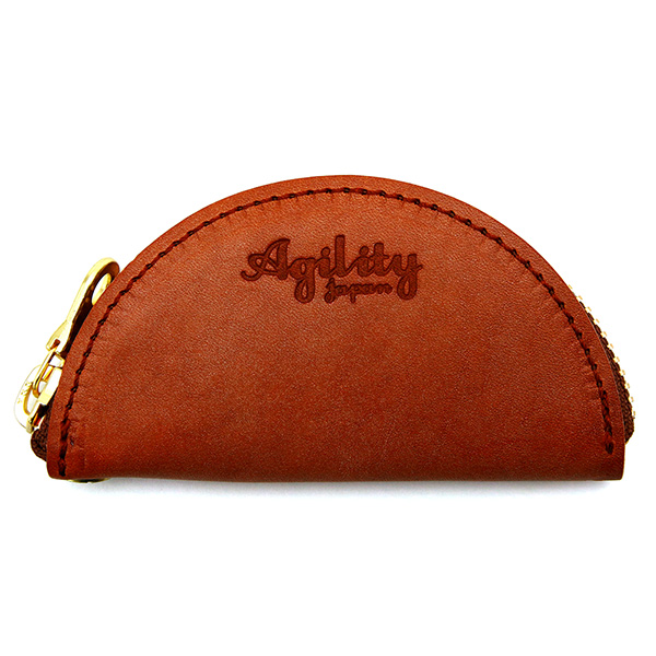 ドゥミ』(全7色)ロロマ/半月型フォルムのシンプルな キーケース付き