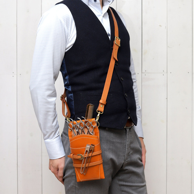 モンタナ』(全5色)ジーンズ（栃木レザー）/シザー4丁対応 シンプルで