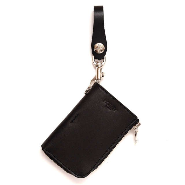 コンパイル』(全5色)ジーンズ（栃木レザー）/「キーケース＋ミニ財布