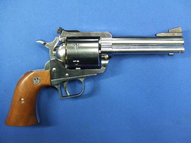 スーパーブラックホーク 4.62インチ シルバー ABS 木製グリップ