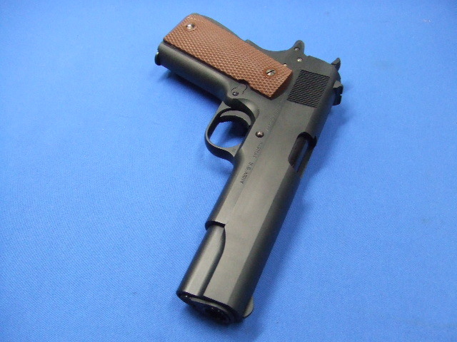 コルトガバメント M1911A1 カーボンブラックHW 黒染め | ウエスタン