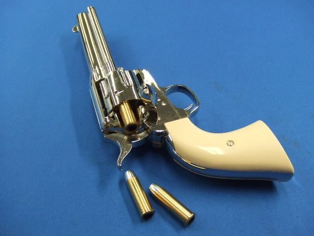 コルトSAA.45 ピースメーカー ニッケルシルバー Xカートリッジ