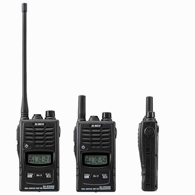 DJ-R200D】 | 特定小電力トランシーバー（交互通話・中継器対応