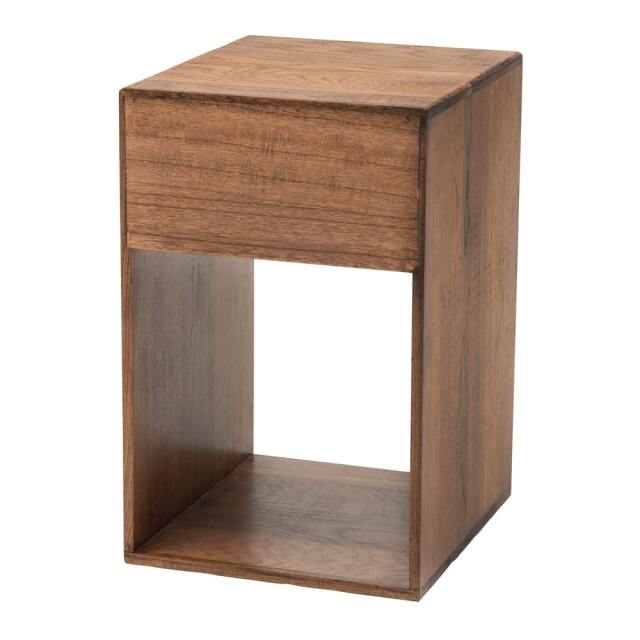 オーク無垢材サイドチェスト｜北欧ヴィンテージ家具アンバーデザイン