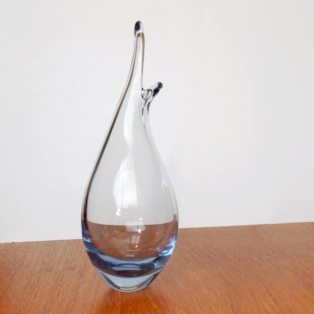 ビンテージHolmegaardガラスベース｜アンバーデザイン