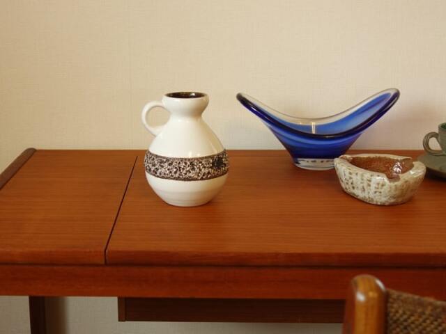 西ドイツ製ヴィンテージ花瓶｜アンバーデザイン