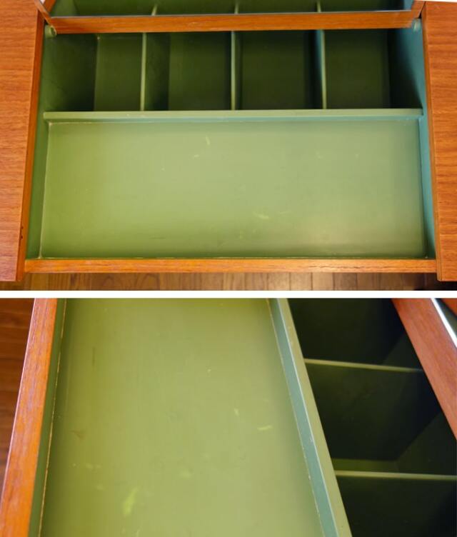 北欧ヴィンテージ木製ドレッサーデスク｜アンバーデザイン