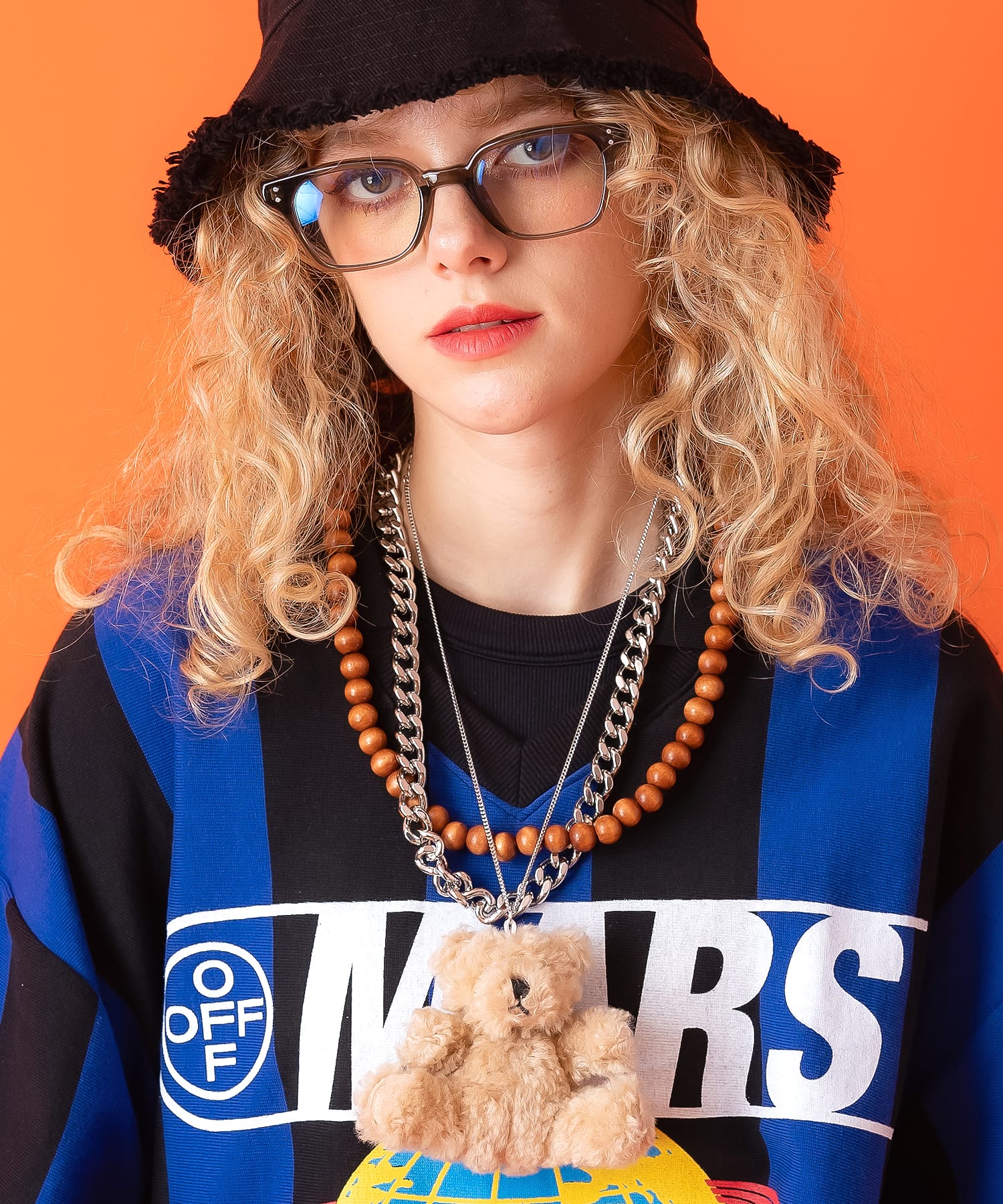 どうぶつのぬいぐるみネックレス / (50cm チェーン) メンズ レディース