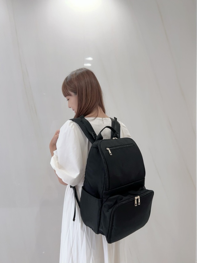 selva secreta】perfect BACKPACK(black×black logo)