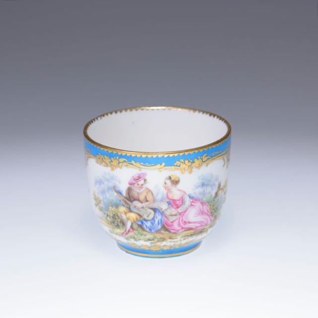 フランス 19世紀 磁器 Sevres セーヴル カップ&ソーサー