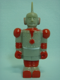 第一銀行 ロボット ソフビ人形 貯金箱 当時 手塗り 企業物 非売品