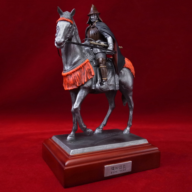 侍フィギュア 織田信長（騎馬像） 長篠の戦い