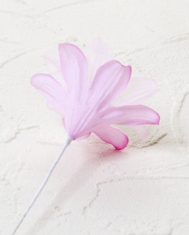 アートフラワーパーツ・染花 ・布花】シェリー／ピンク 造花 アート