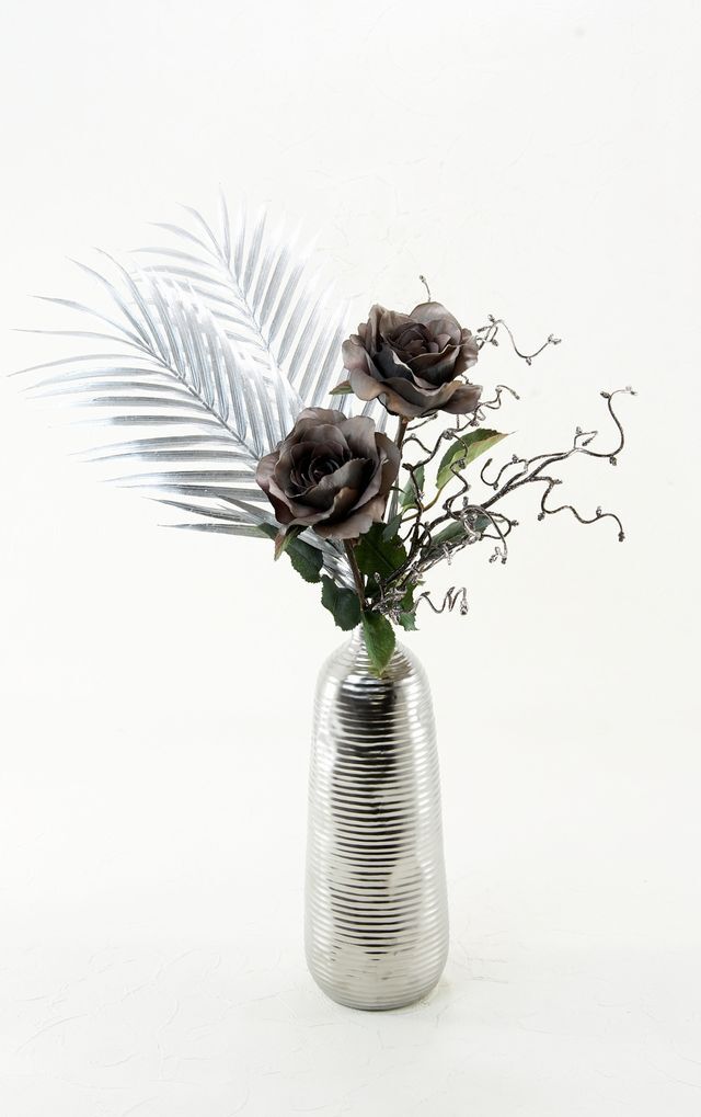 アーティフィシャルフラワー インテリアブーケアレンジ】ローズ