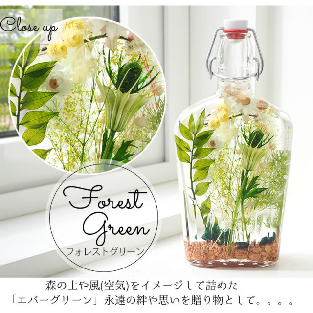 ハーバリウム】ラージボトルシリーズ | ベルビーフルール