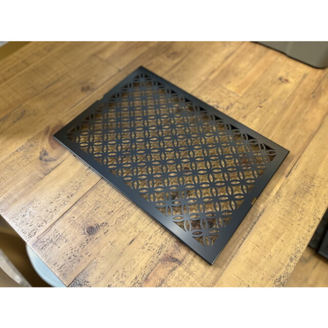 IGT 天板 ワンユニット ブラックアイアン【 七宝 】 アイアングリル