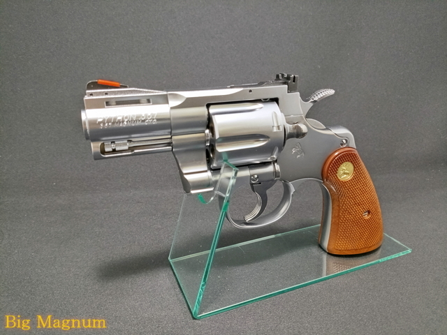 タナカ】 コルト パイソン .357Magnum 2.5inch R-model ステンレス