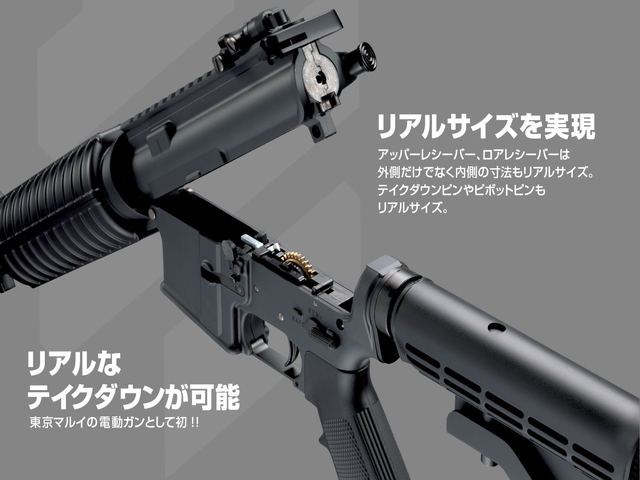 東京マルイ】 電動ガンエボルト M4A1カービン