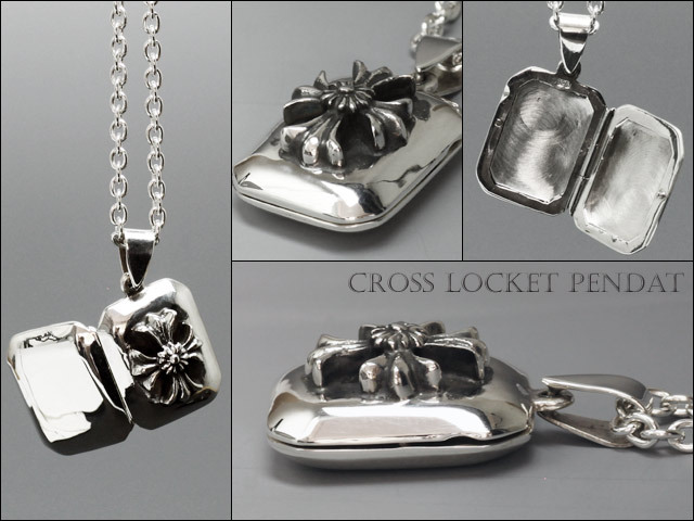クロスロケットペンダント｜シルバーアクセサリー｜ラッピング無料