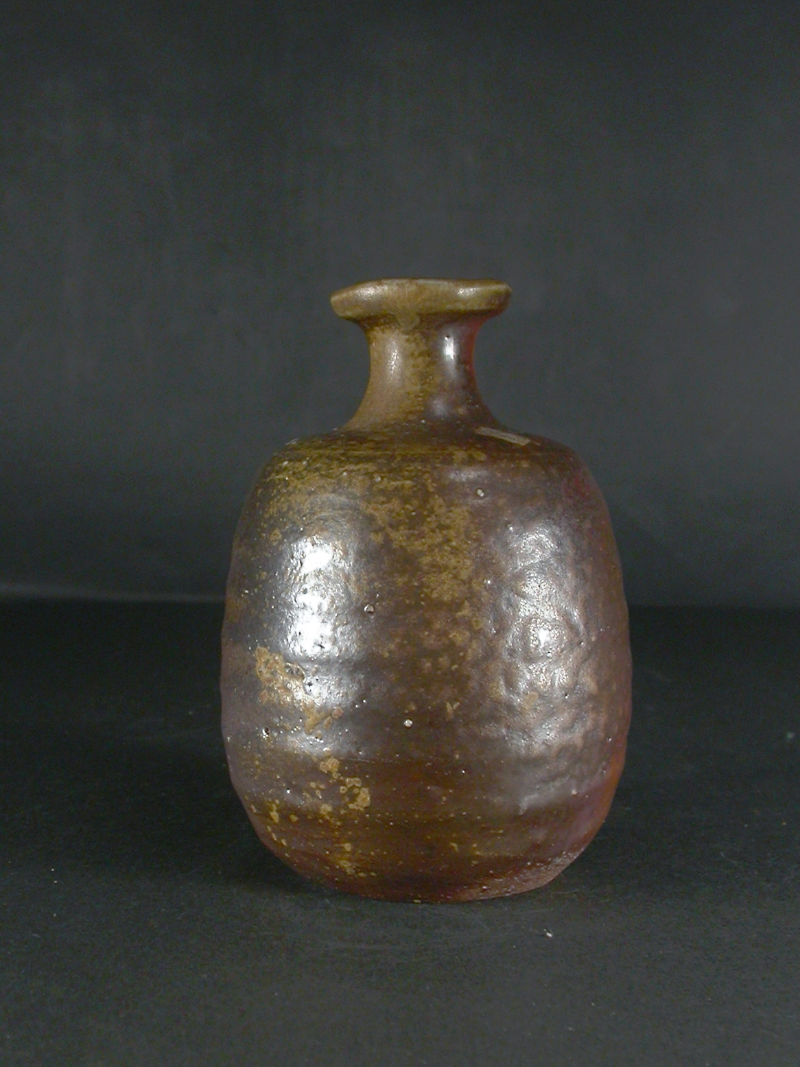 備前焼 登窯 備前焼窯元木村興楽園 15代木村 長十郎友敬 共箱付き黄