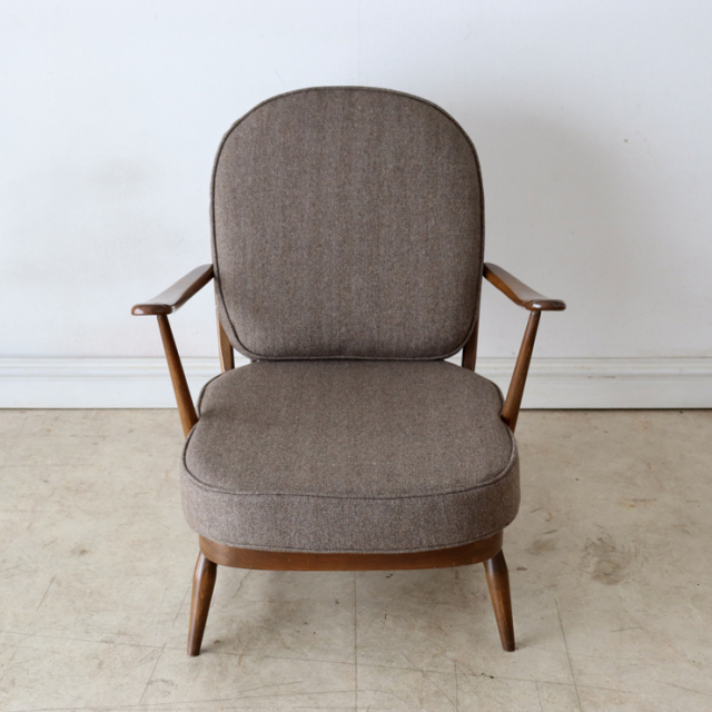 アーコール（ERCOL）イージーチェア・1シーター 日本が世界に誇る尾州