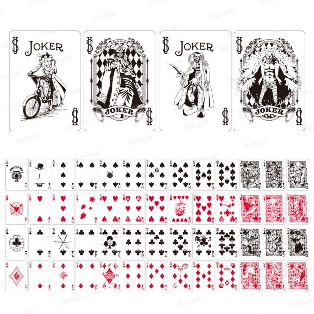 ワンピース バイスクル トランプ