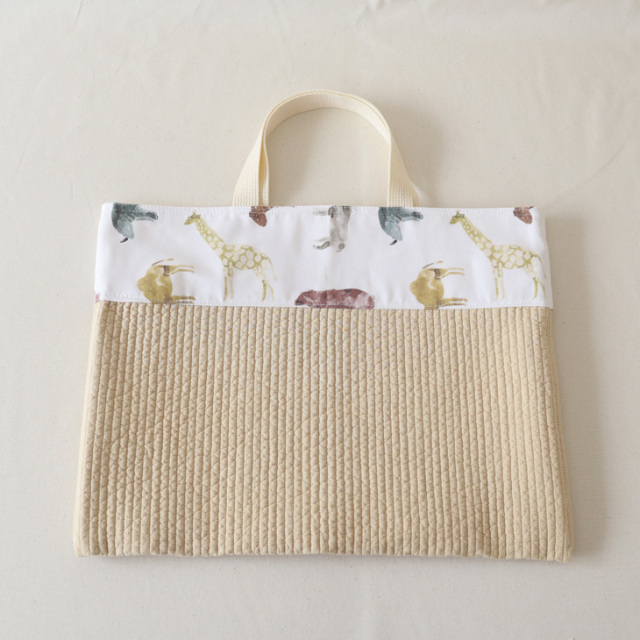 ANIMAL WORLD]レッスンバッグ【2color】アニマルワールド/入園/入学