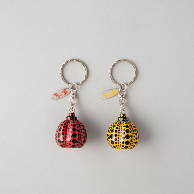 草間彌生南瓜チャーム_Yayoi Kusama Pumpkin Charm Key Ring ベネッセ
