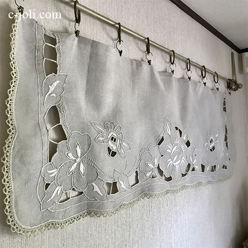 カフェカーテン アンティーク セジョリ