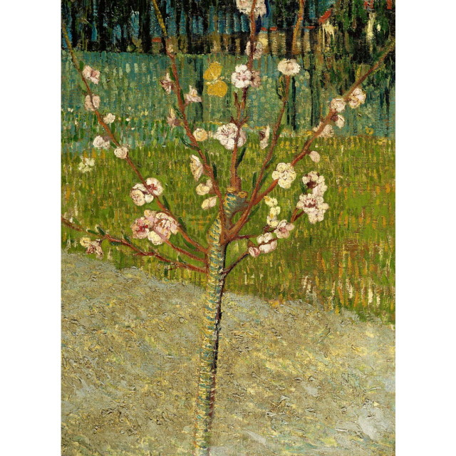 オーダー油絵 】ゴッホ 花咲くアーモンドの木 【選べるサイズ／選べる