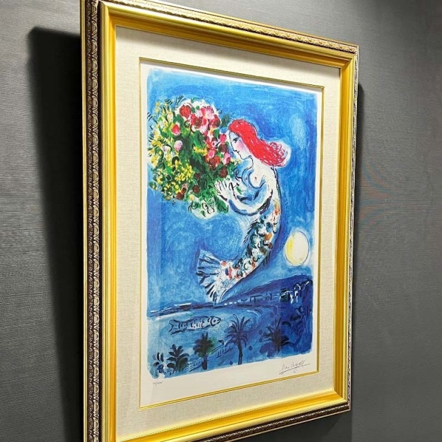 シャガール 「天使の湾」の購入なら絵画販売のアートギャラリー南青山