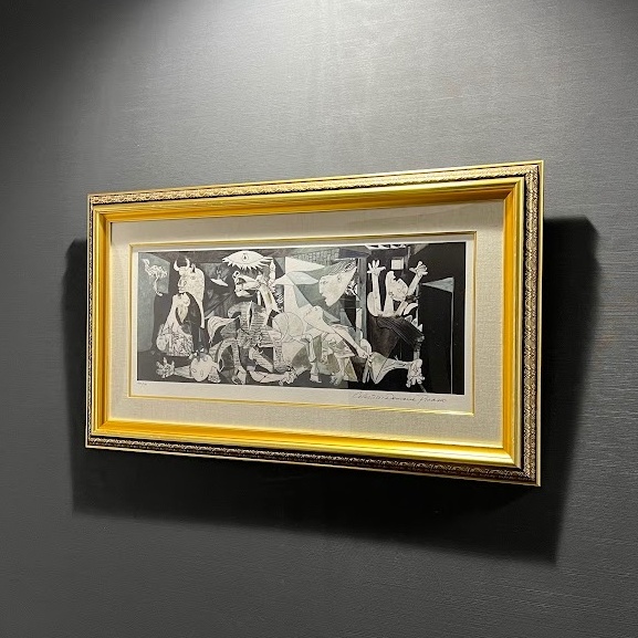 楽天ランキング2位受賞】おすすめ豪華額縁仕様ピカソ 「ゲルニカ」の