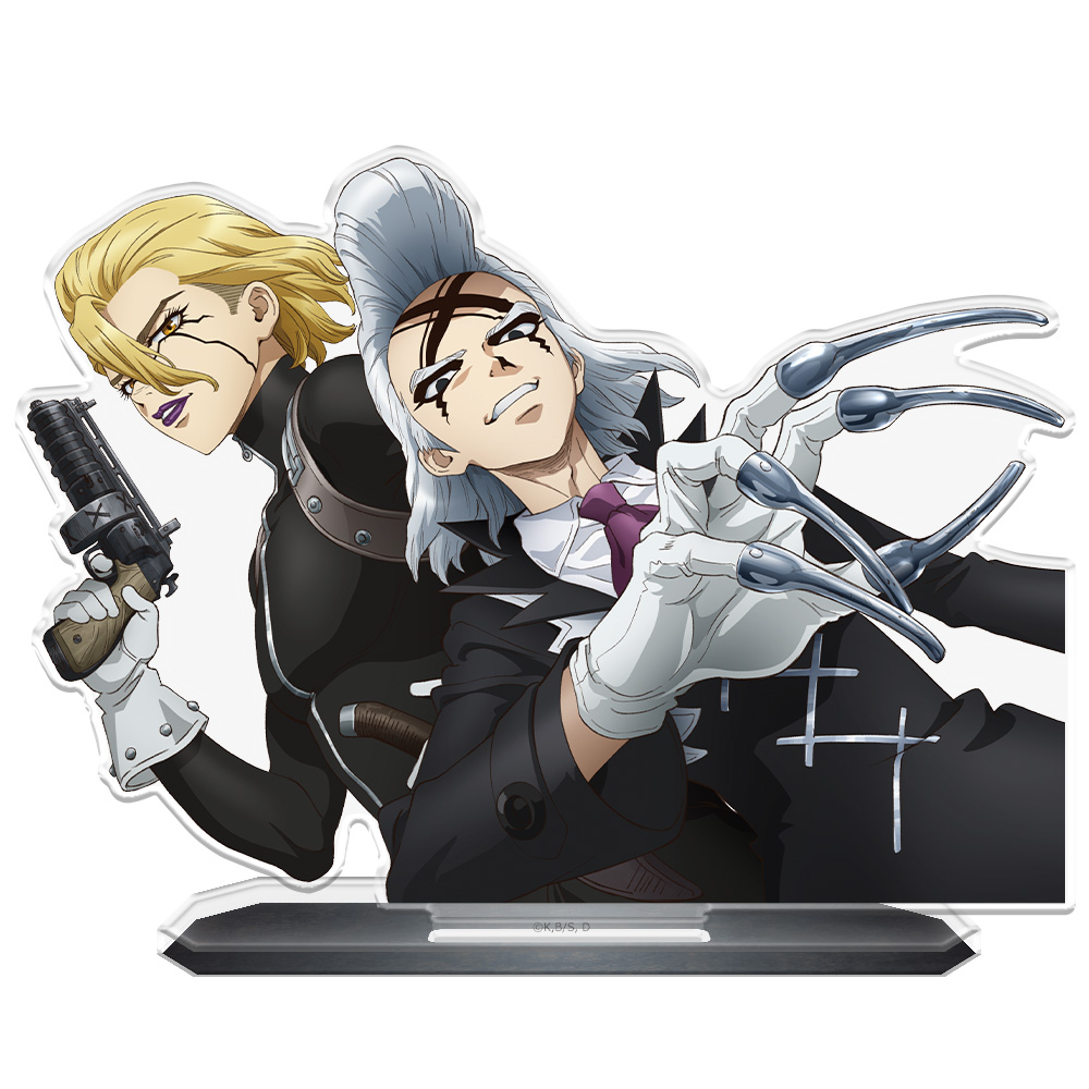 Dr．STONE キャラクター大判タオルB［あさぎりゲン］