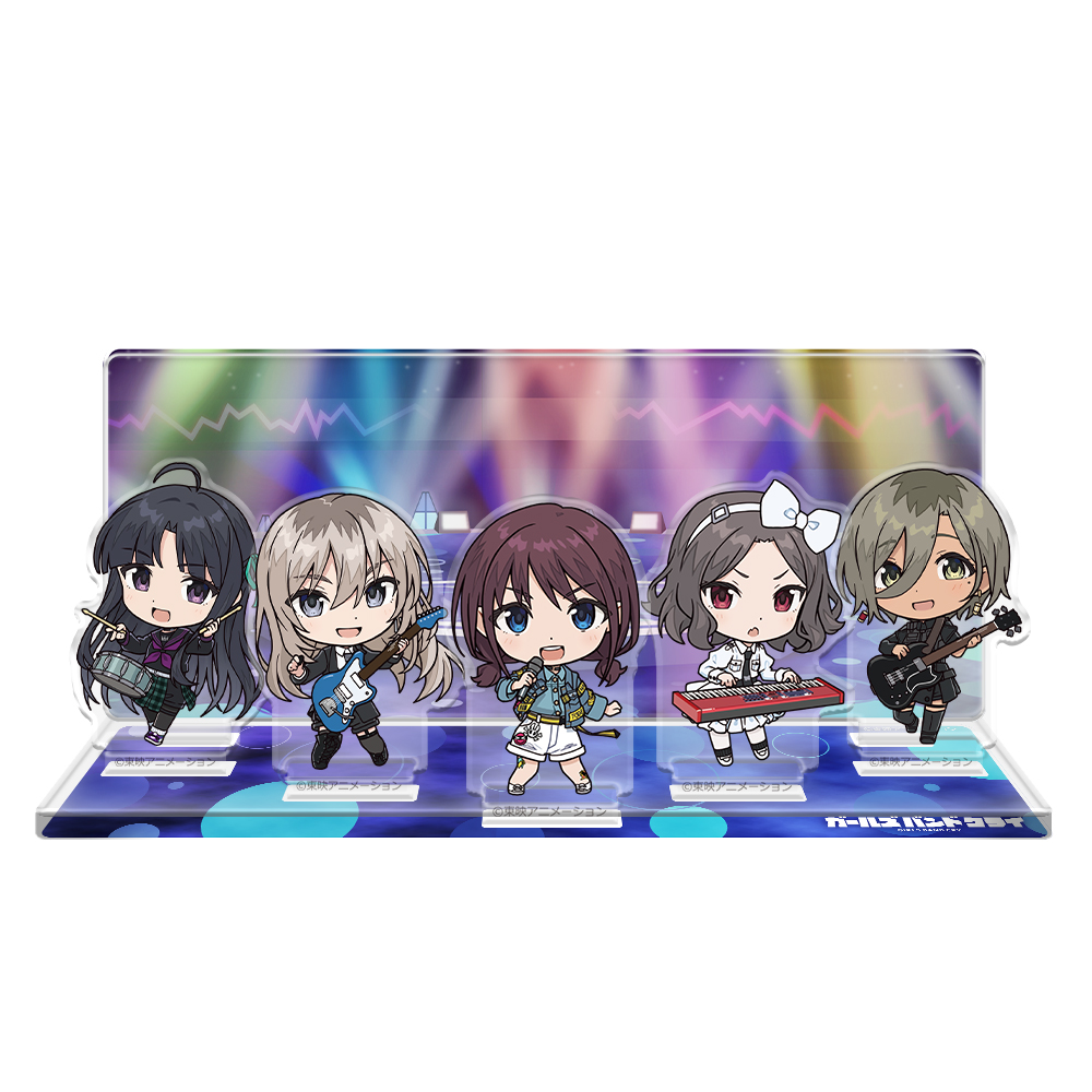 アニメ「ガールズバンドクライ」 缶バッジ5個セット トゲナシトゲアリ