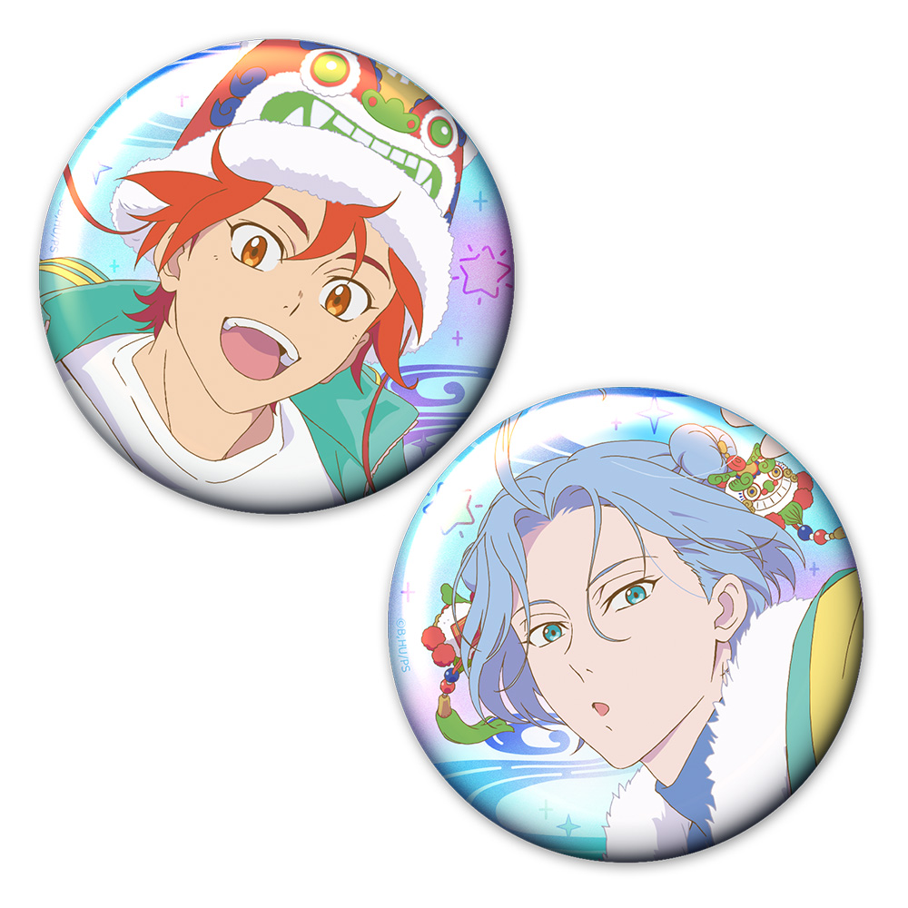 SK∞ エスケーエイト オーロラ缶バッジ2個セット 暦＆ランガ vol.1