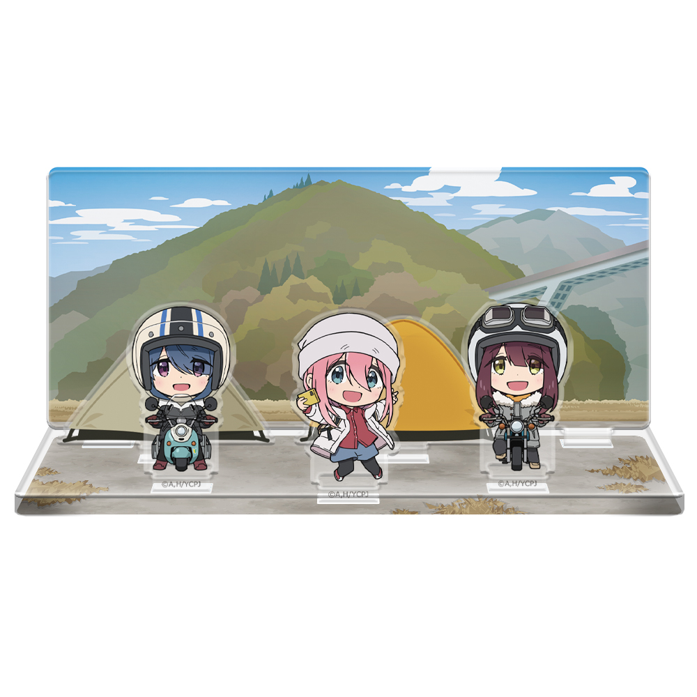 ゆるキャン△ キャラクターラバーマットB［志摩リン］