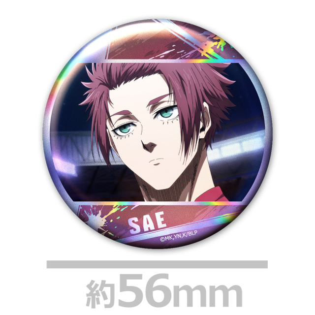 アニメ「ブルーロック」 オーロラ缶バッジ4個セット 冴＆愛空＆閃堂＆士道