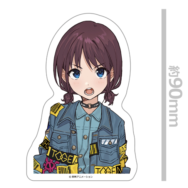 アニメ「ガールズバンドクライ」 ダイカットステッカー 井芹 仁菜